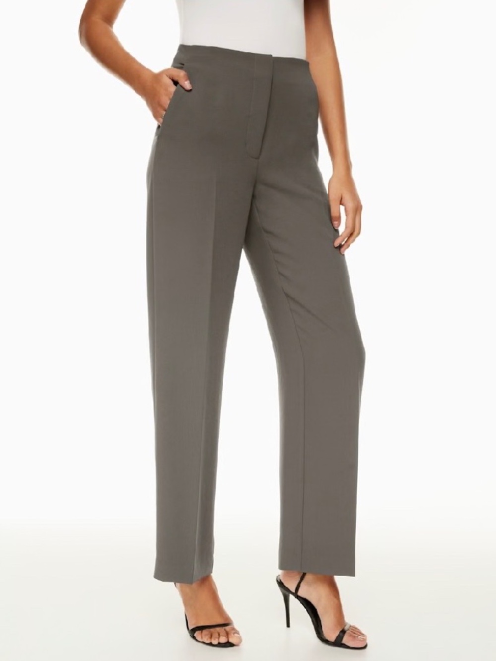 Wilfred Sonata Pant - size 6 Peppercorn Grey